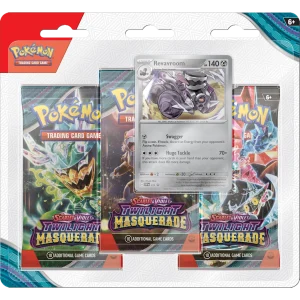 Pokémon - Twilight Masquerades 3-pack blister Revavroom