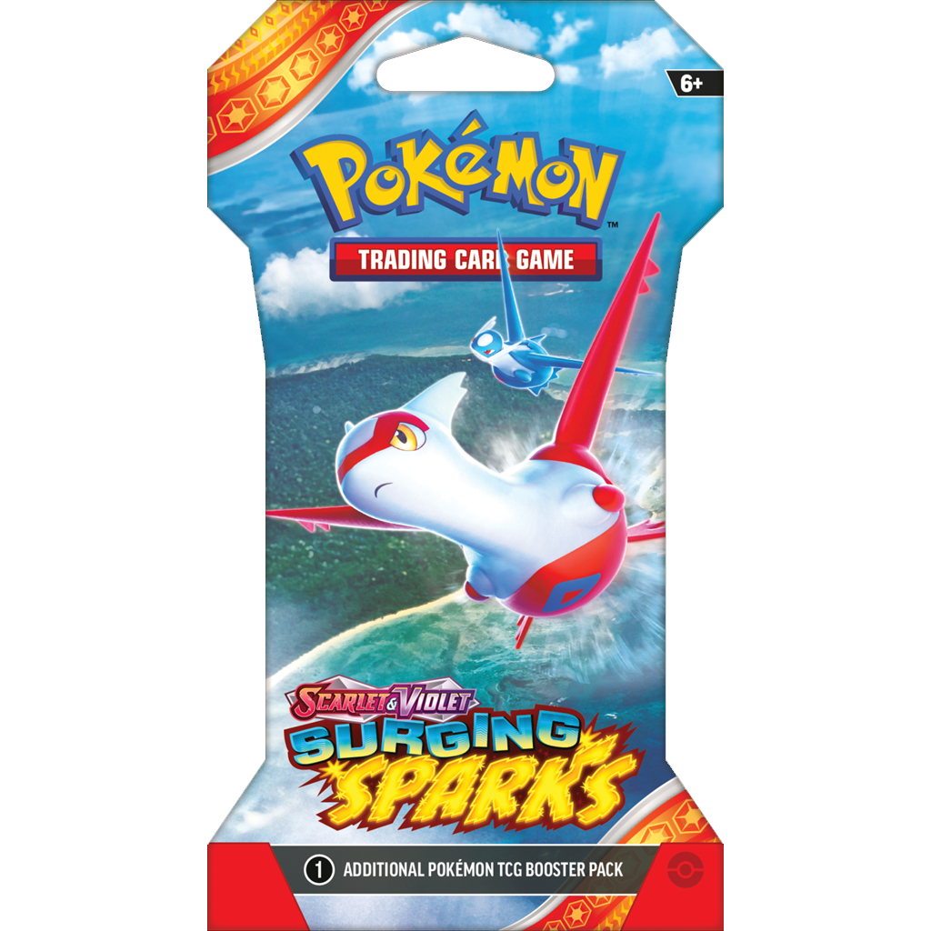 Pokémon - Surging Sparks Sleeved Booster Pack - Afbeelding 2